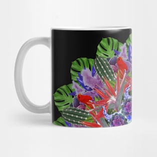 tropic birds mandala Mug